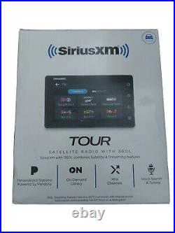 SiriusXM Tour Radio with 360L and Vehicle Kit Black