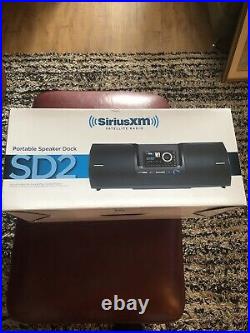 SiriusXm Portable Dock SD2 & SiriusXm Vehicle Kit Brand New in Box
