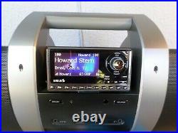 Sirius Active Lifetime Subscription Sportster SP5 Receiver & Boombox EUC