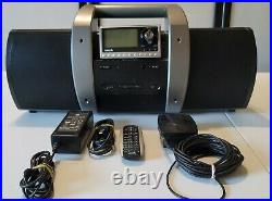 Sirius Active Lifetime Subscription Stratus SP4 Radio withSUBX1 Boombox and Remote