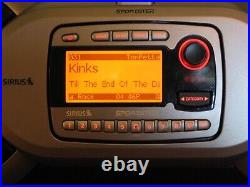 Sirius Active Sportster SP-R1A Radio with Sirius Speaker SP-B1A and Vehicle Kit