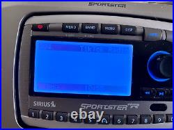Sirius Active Sportster SP-R2 with SP-B1a Boombox & Antenna