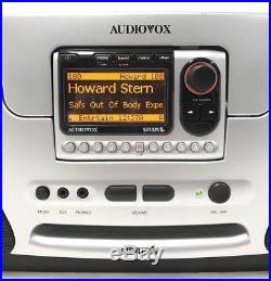 Sirius Audiovox Plug N Play ACTIVE PNP3 Radio LIFETIME SUBSCRIPTION + BoomBox XM
