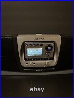 Sirius Audiovox Rec. Boombox SIR-BB1, Ant. AC, LIFE ACTIVATED 2 Docks READ Desc