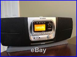Sirius Audiovox SIRPNP2 Radio Receiver & SIR-BB1 Boombox (activated /Lifetime)