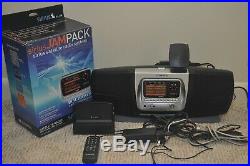 Sirius Audiovox SIRPNP2 Satellite Radio & SIR-BB1 Boombox activated Howard Stern