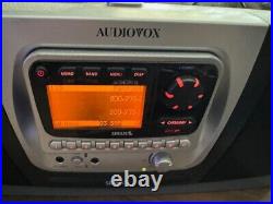 Sirius Audiovox radio and boombox active unit