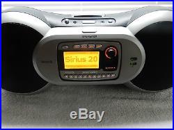 Sirius Boombox SP-B1 With Sportster SP-R1 + Car Accessories Lifetime Tested NR