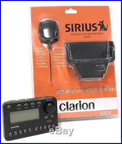 Sirius CLARION Plug N' Play ACTIVE PNP Radio LIFETIME SUBSCRIPTION + Car Kit XM