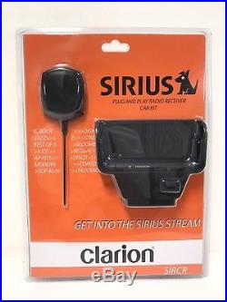 Sirius CLARION Plug N' Play ACTIVE PNP Radio LIFETIME SUBSCRIPTION + Car Kit XM