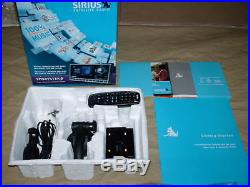 Sirius Lifetime Activation Satellite Radio Receiver Sportster 5 Car Kit Box SP5