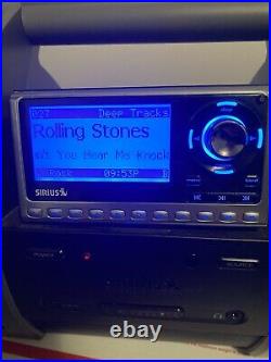 Sirius Lifetime Subscription Guaranteed Radio with SubX1R Boombox WORKS Great