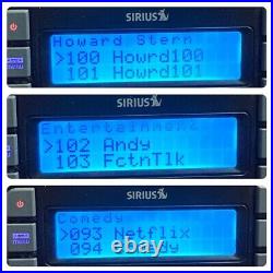 Sirius Lifetime Subscription Stratus 6 Radio SDSV6 with SubX2 Boombox dock
