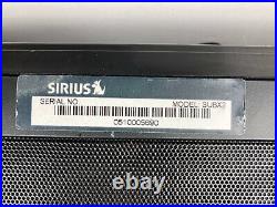 Sirius Lifetime Subscription Stratus 6 Radio SDSV6 with SubX2 Boombox dock