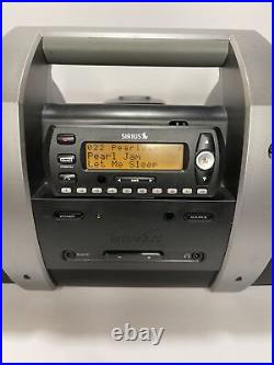 Sirius Lifetime Subscription Stratus SV4 Receiver With SubX1R Boombox WORKS