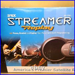Sirius NIB Satellite Radio Portable Boombox SIR-STRB1 BRIX Streamer