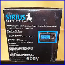 Sirius NIB Satellite Radio Portable Boombox SIR-STRB1 BRIX Streamer