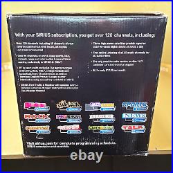 Sirius NIB Satellite Radio Portable Boombox SIR-STRB1 BRIX Streamer