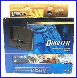Sirius Orbiter 4000 ACTIVE SR4000 Radio LIFETIME SUBSCRIPTION + NEW Home Kit XM