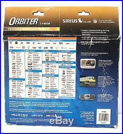 Sirius Orbiter 4000 ACTIVE SR4000 Radio LIFETIME SUBSCRIPTION + NEW Home Kit XM
