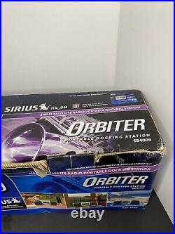 Sirius Orbiter Portable Docking Station Sb4000 Open Box Check Pics