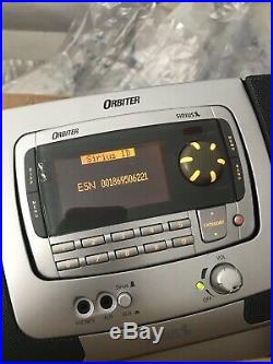 Sirius Orbiter Radio with Boom Box & Remote