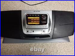 Sirius PNP2 Receiver and Audiovox SIR-BB1 Boombox with Remote and Powercord