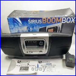 Sirius PNP2 Receiver with Audiovox SIR-BB1 Boombox Activate Lifetime Subscription