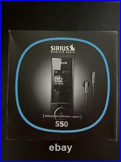 Sirius Personal Satellite Radio S50 Car Kit New Open Box Everything Sealed