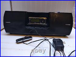 Sirius Portable Boom Box Speaker & Starmate4 Satellite Radio Receiver