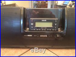 Sirius Radio Boombox (subx2) with Receiver (sv5) Great Shape! Works Perfectly