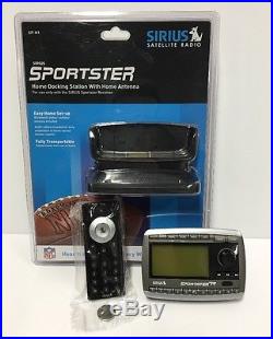 Sirius Radio Sportster 2 Receiver Active LIFETIME SUBSCRIPTION & NEW Home Kit