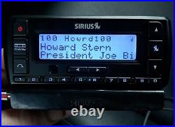 Sirius Receiver SV5 with Car Kit Antenna & Cradle- Activated (Incl Howard)