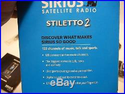 Sirius SL2 Stiletto Satellite Radio Possible Lifetime Subscription