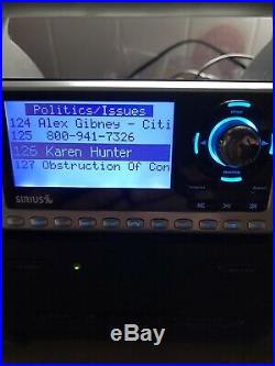 Sirius SP4 Sportster 4 Satellite Radio Receiver With ACTIVE LIFETIME SUBSCRIPTION