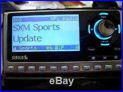 Sirius SP4 Sportster satellite radio Lifetime Active subscription + car kit