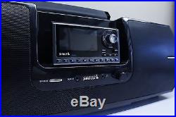Sirius SP5 Satellite Radio ACTIVATED SUBX2 Speaker Boombox Dock Car Remote Bundl