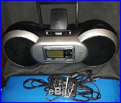 Sirius SPORTSTER SP-R2 Lifetime Subscription Radio with Boom Box SP-B1 & REMOTE