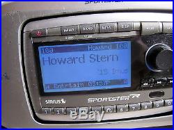 Sirius SPORTSTER SP-R2 Lifetime Subscription Radio with HOME DOCK BOOMBOX SP-B1a