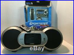 Sirius SPTK2 Sportster Replay Kit Car Satellite Radio NIB With Boombox