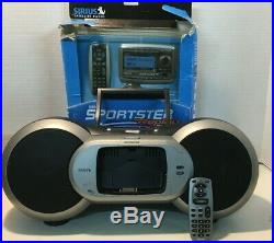 Sirius SPTK2 Sportster Replay Kit Car Satellite Radio NIB With Boombox