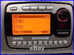 Sirius SP-B1 SP-R1 Sportster Satellite Radio Receiver with Boombox ACTIVATED