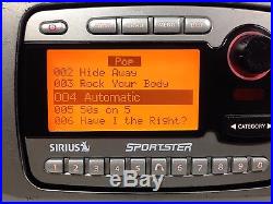 Sirius SP-B1 SP-R1 Sportster Satellite Radio Receiver with Boombox ACTIVATED