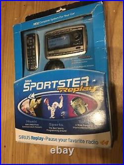 Sirius SP-TK2 Sportster Replay Satellite Radio with Car Kit Ships Fast