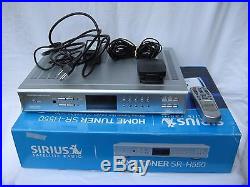 Sirius SR-H550 Satellite Radio Digital Home Tuner (not activated)