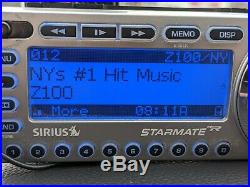 Sirius ST2 Starmate 2 XM Satellite Radio with Car Kit Active Subscription