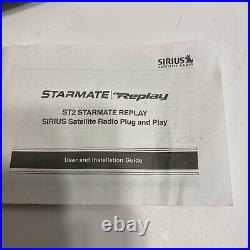 Sirius ST-B2R Starmate Receiver With Boombox XM Possible Lifetime Subscription