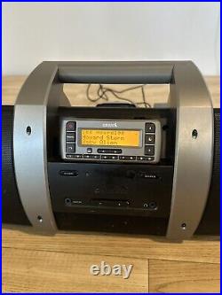 Sirius SUBX1R Boombox + SV3R Receiver + Active Lifetime Subscription Sirius XM