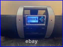 Sirius SUBX1R Dock & Play Boombox with Sirius Sportster Radio and Antenna