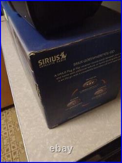 Sirius SUBX1R Dock & Play Satellite Radio Boombox With Receiver ORIGINAL BOX